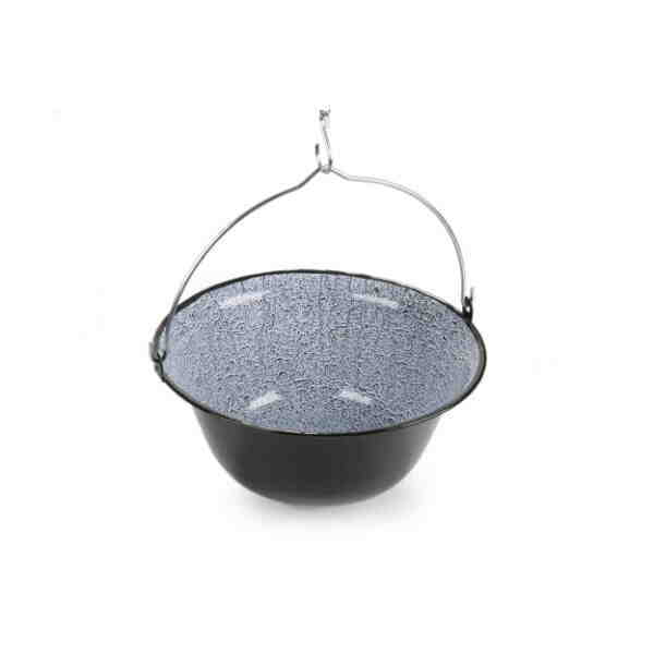Ceaun din metal emailat de 16 litri